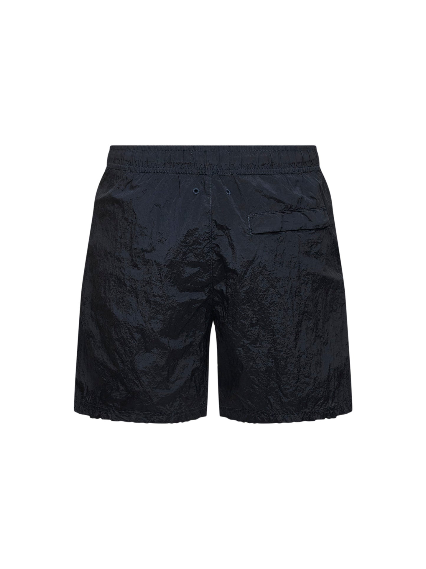 Blue Nylon Metal swim shorts