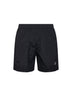 Black Nylon Metal swim shorts<BR/>