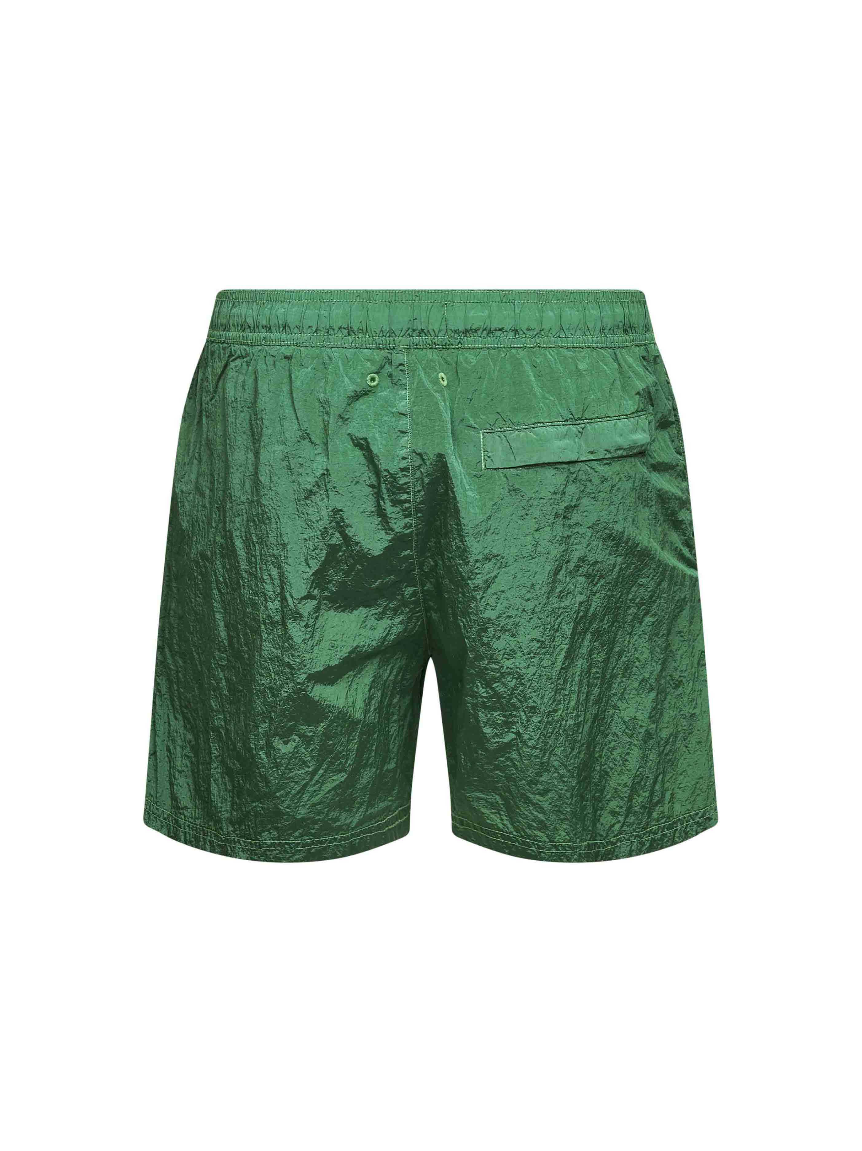 Malachite green Nylon Metal swim shorts – Daniello.com