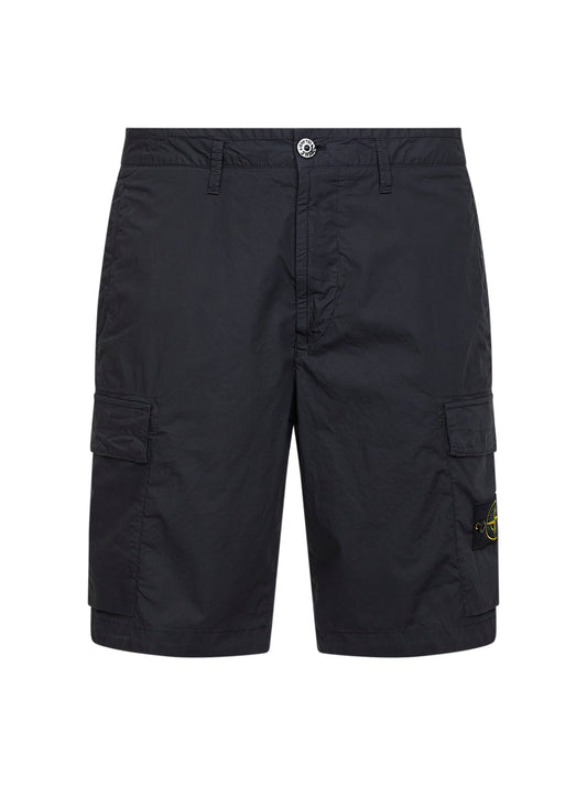 Bermuda cargo in tela "Paracadute" blu