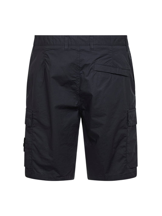 Bermuda cargo in tela "Paracadute" blu
