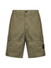 Bermuda cargo in tela "Paracadute" verde militare