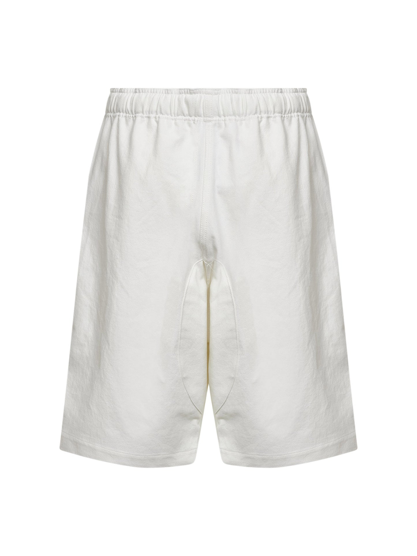 Salt slub cotton twill Ikaria Bermuda shorts
