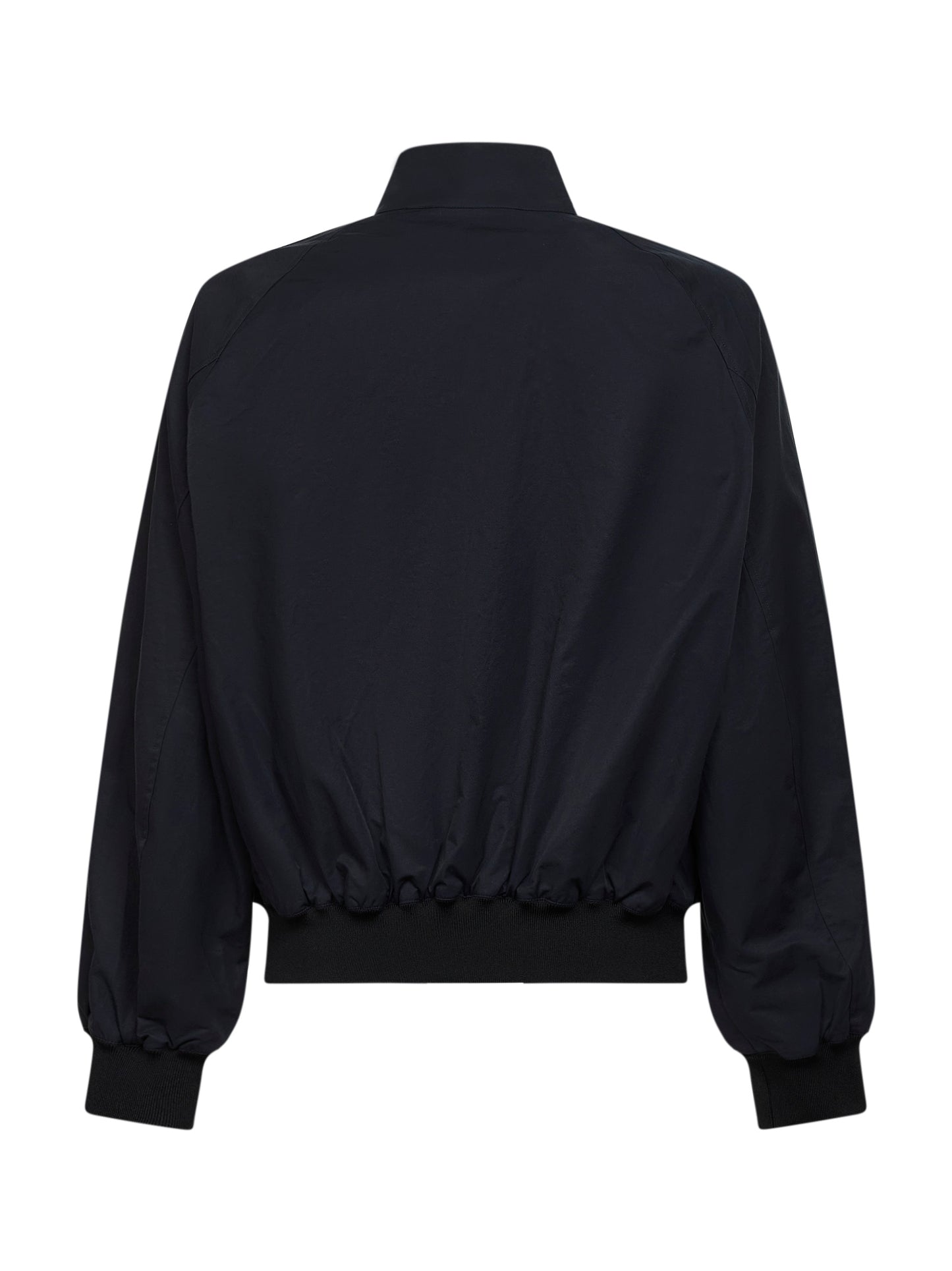 Ink matte cotton and nylon fabric Over jacket