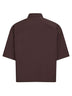 Cocoa poplin Sanko boxy shirt
