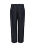 Indigo cotton and linen twill Sonny trousers