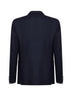 Giacca doppiopetto Montecarlo in lana vergine stretch blu