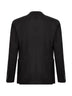 Giacca doppiopetto Montecarlo in lana vergine stretch moro