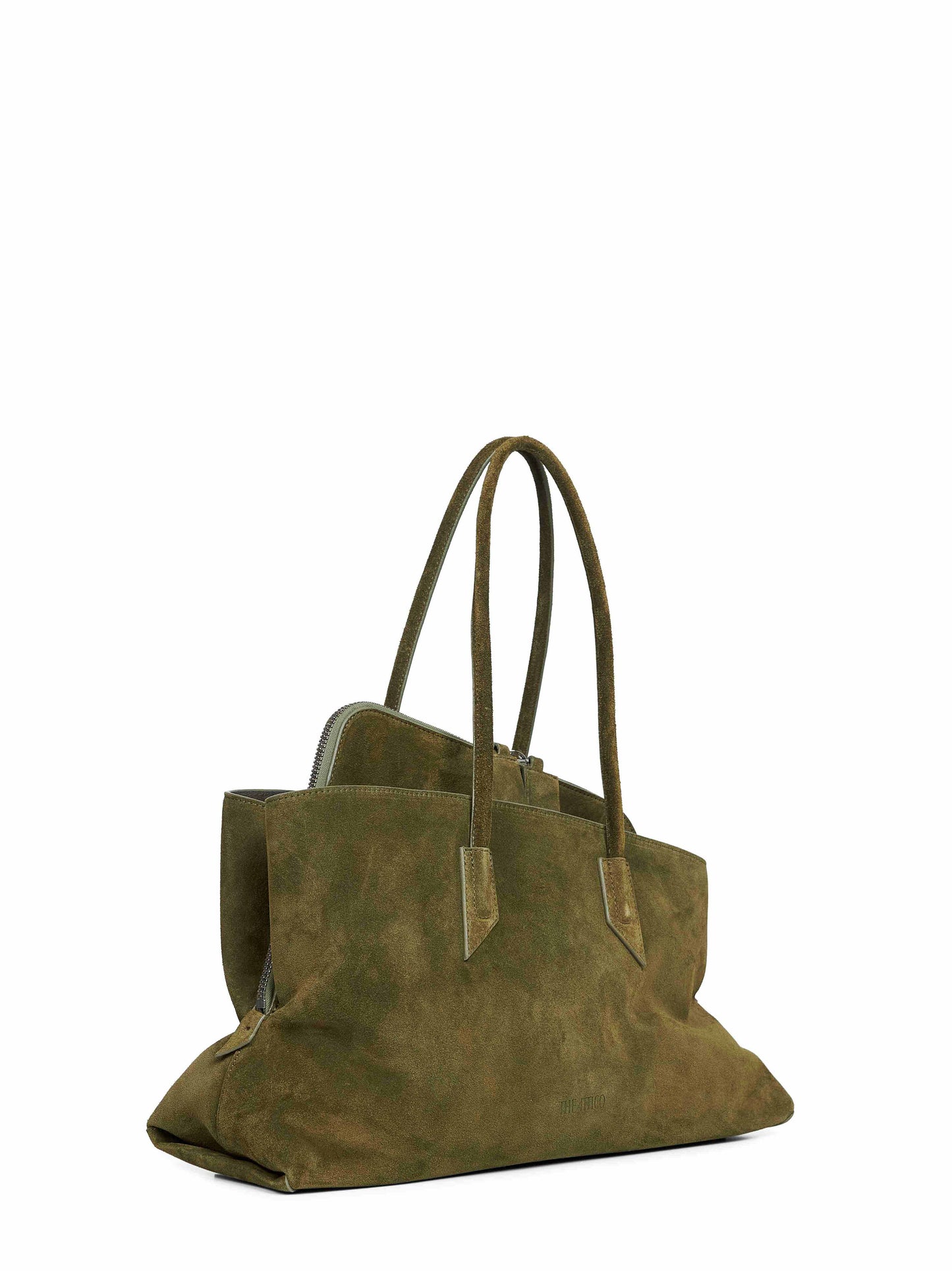 Borsa top handle "La Passeggiata Medium" kaki