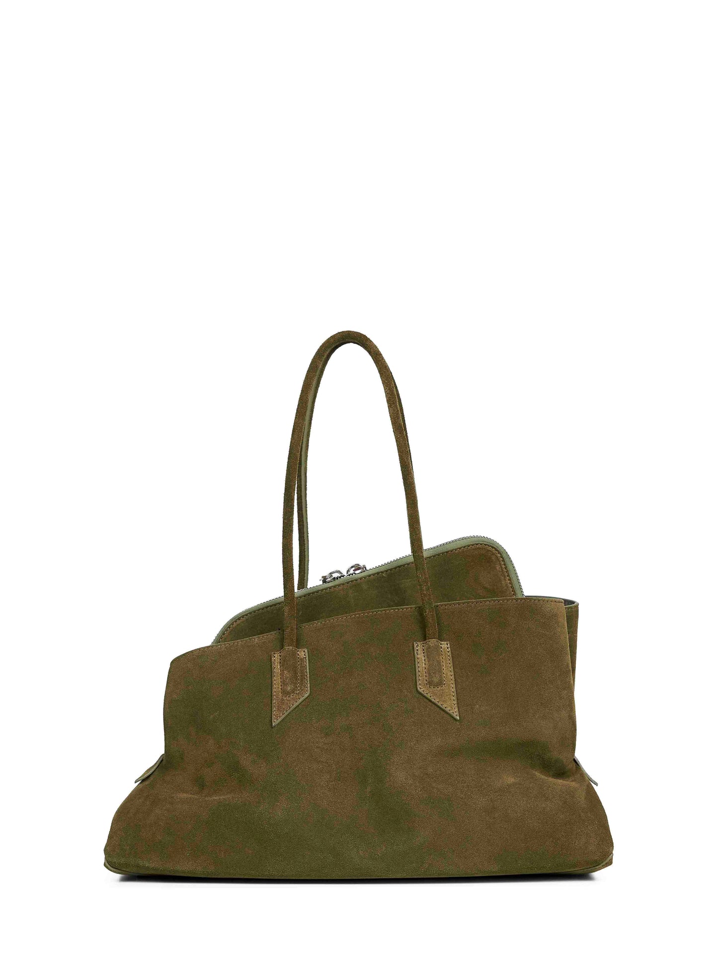 Borsa top handle "La Passeggiata Medium" kaki