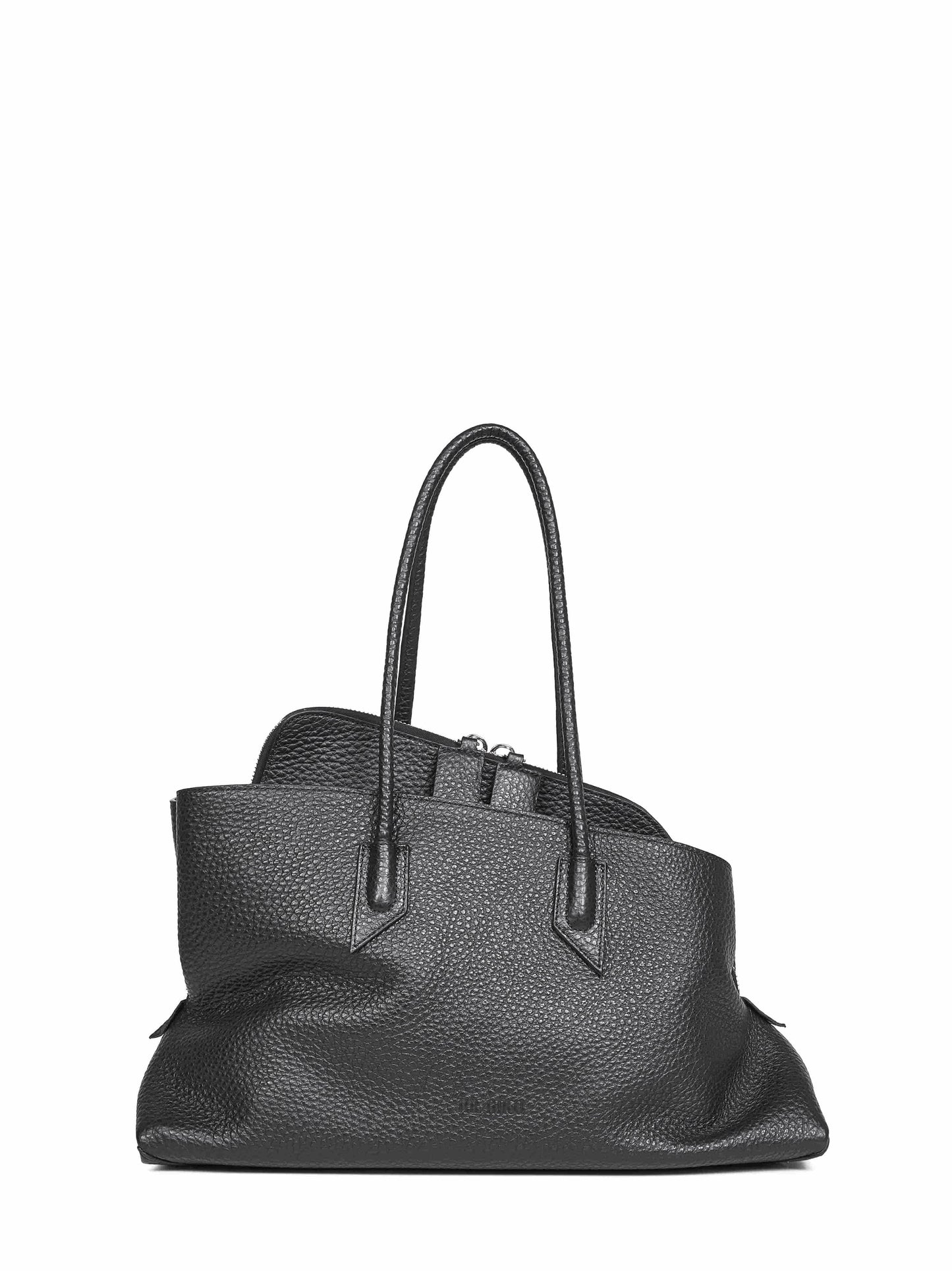 Black "La Passeggiata Medium" top handle bag