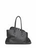 Black "La Passeggiata Medium" top handle bag