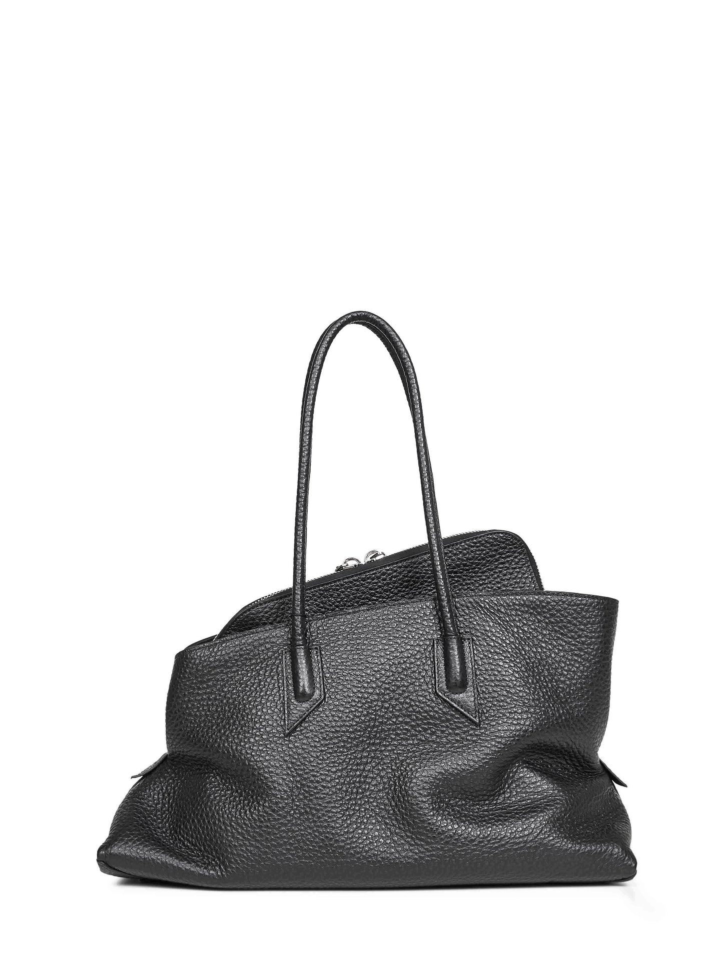 Black "La Passeggiata Medium" top handle bag