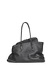 Black "La Passeggiata Medium" top handle bag