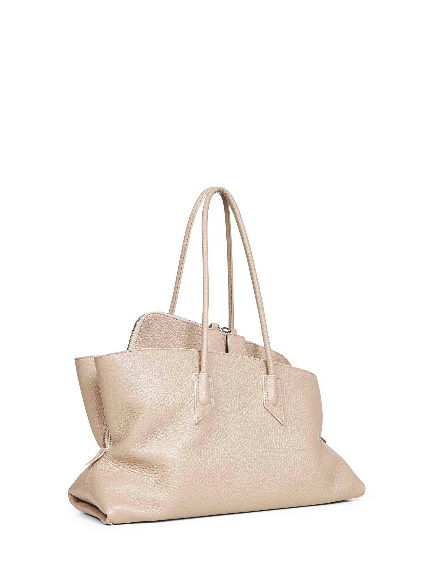 Sand "La Passeggiata Medium" top handle bag