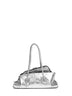 Borsa top handle "La Passeggiata Small" argento