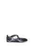 Black "Floor 01" ballet flats