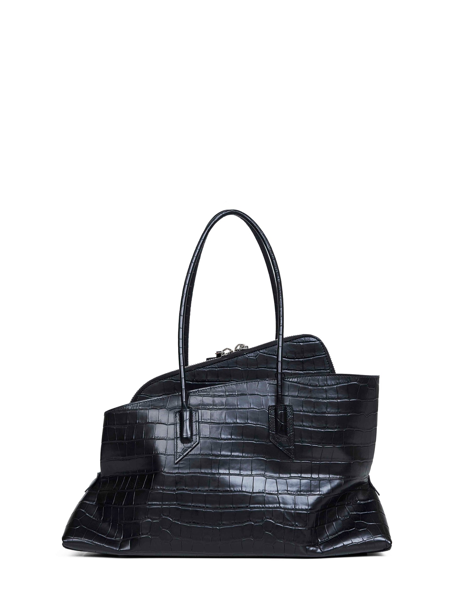 Black "La Passeggiata Medium" top handle bag