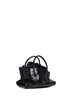 Black "La Passeggiata Mini" top handle bag