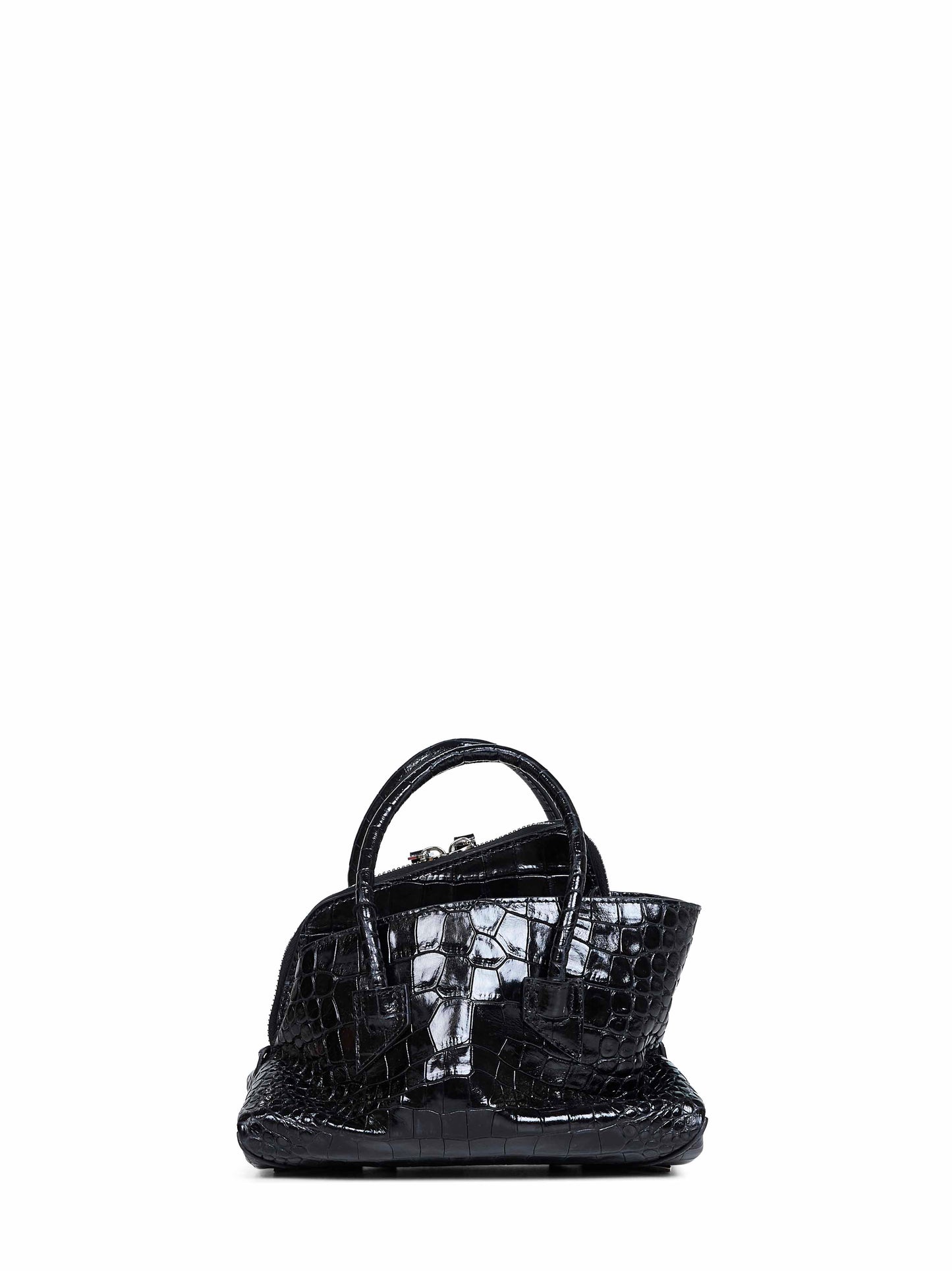 Black "La Passeggiata Mini" top handle bag
