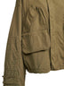 Bomber in canvas sovratinto verde militare