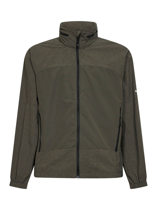 New taupe green Hike Utility Wind jacket