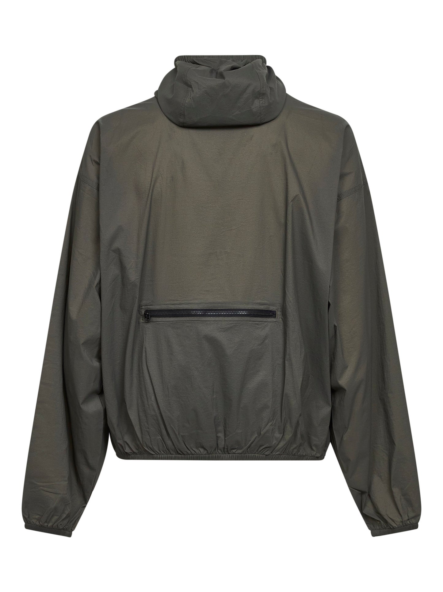 Giacca a vento con cappuccio Red Box Packable verde