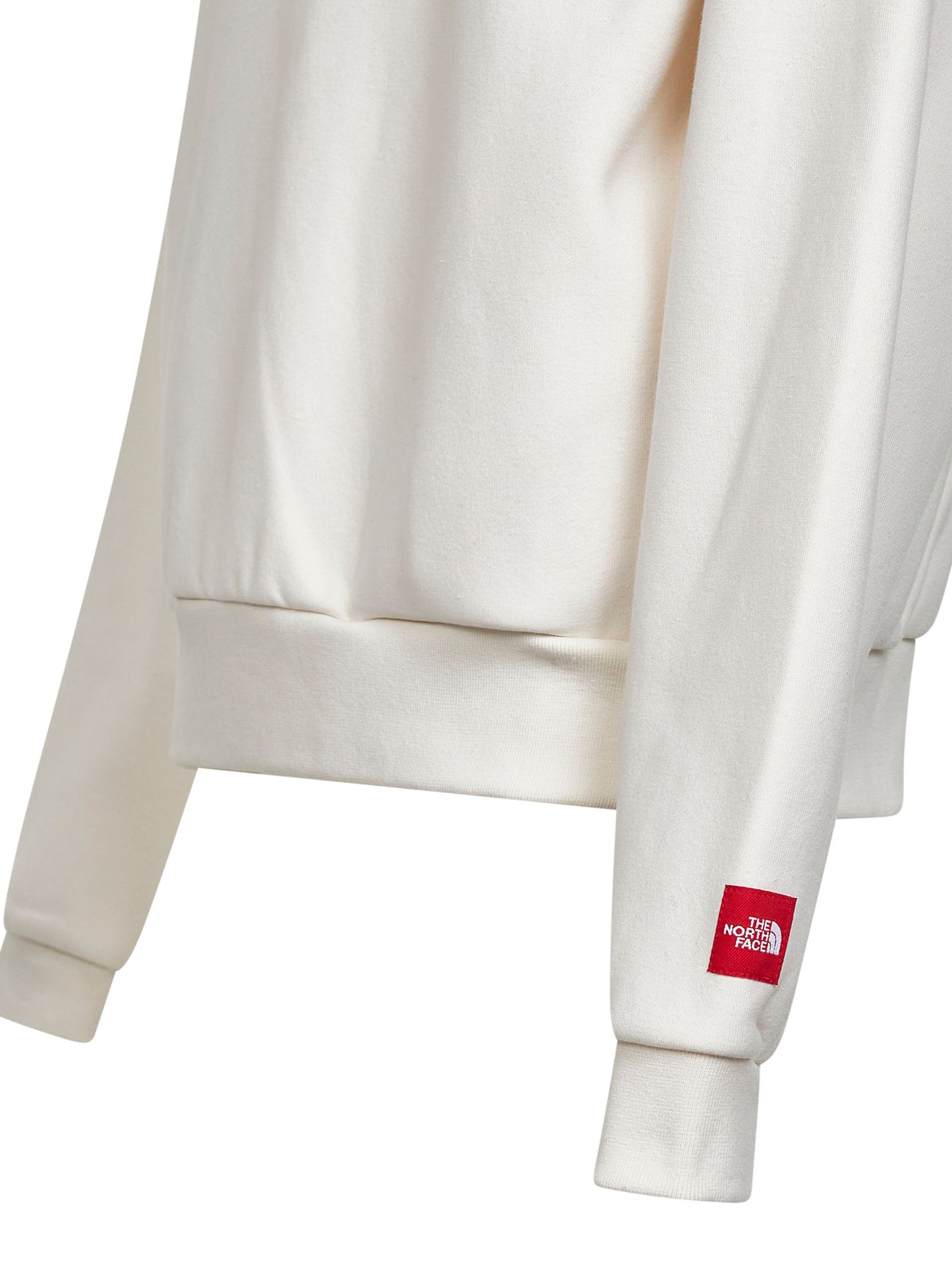 Ivory Red Box polycotton hoodie