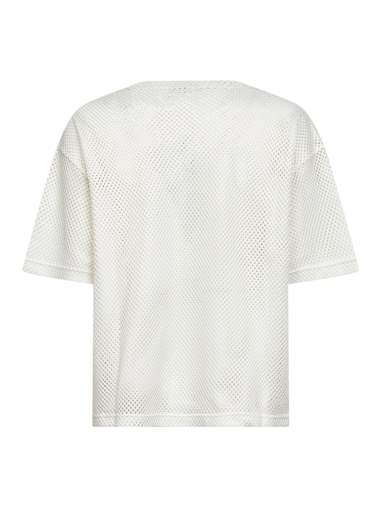 T-shirt Red Box Mesh bianca