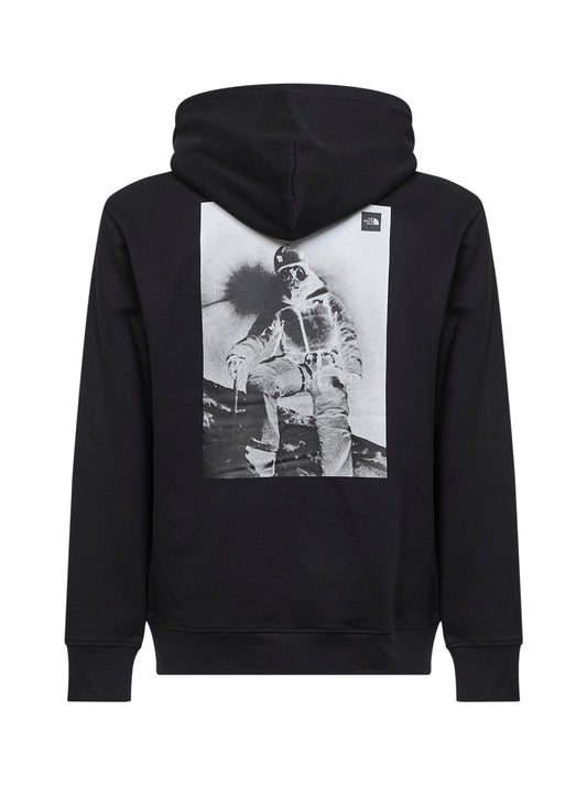 Felpa con cappuccio Expedition Photo Relaxed Graphic nera