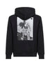 Felpa con cappuccio Expedition Photo Relaxed Graphic nera