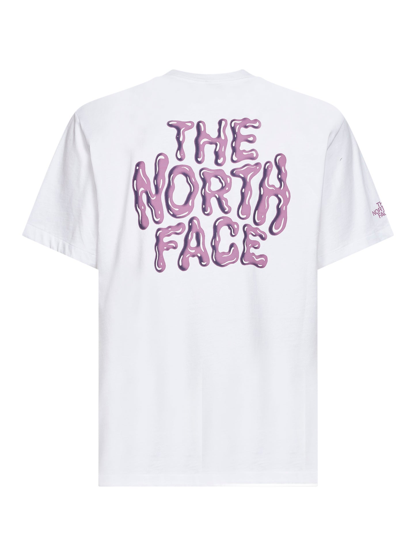 T-shirt Drip Logo Relaxed bianca