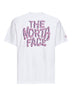T-shirt Drip Logo Relaxed bianca