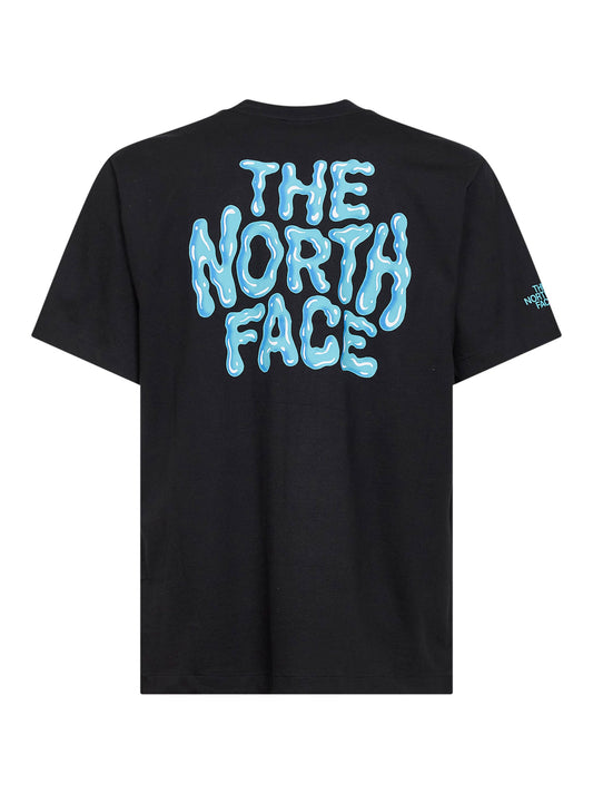 Black Drip Logo Relaxed T-shirt