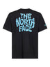 T-shirt Drip Logo Relaxed nera