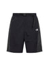 Black NSE belted shorts