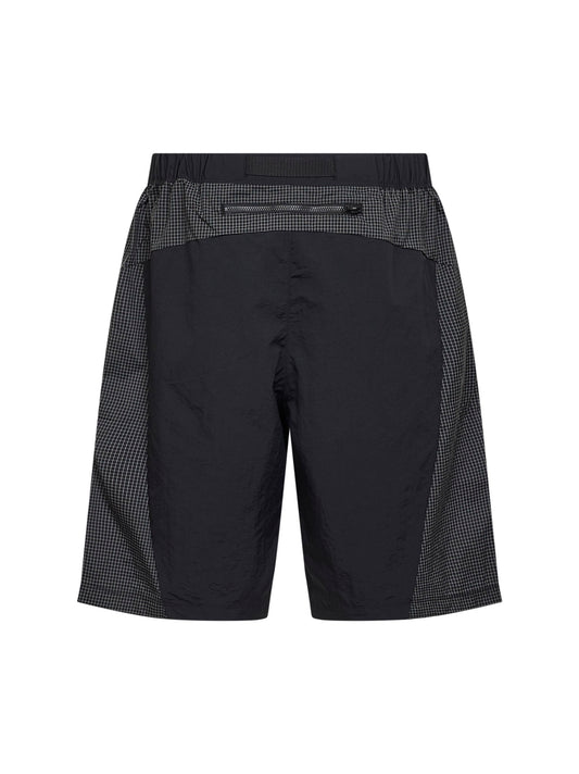 Black NSE belted shorts