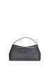 Black T-lock top handle bag