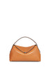Borsa a mano T-Lock grained-leather top handle cuoio
