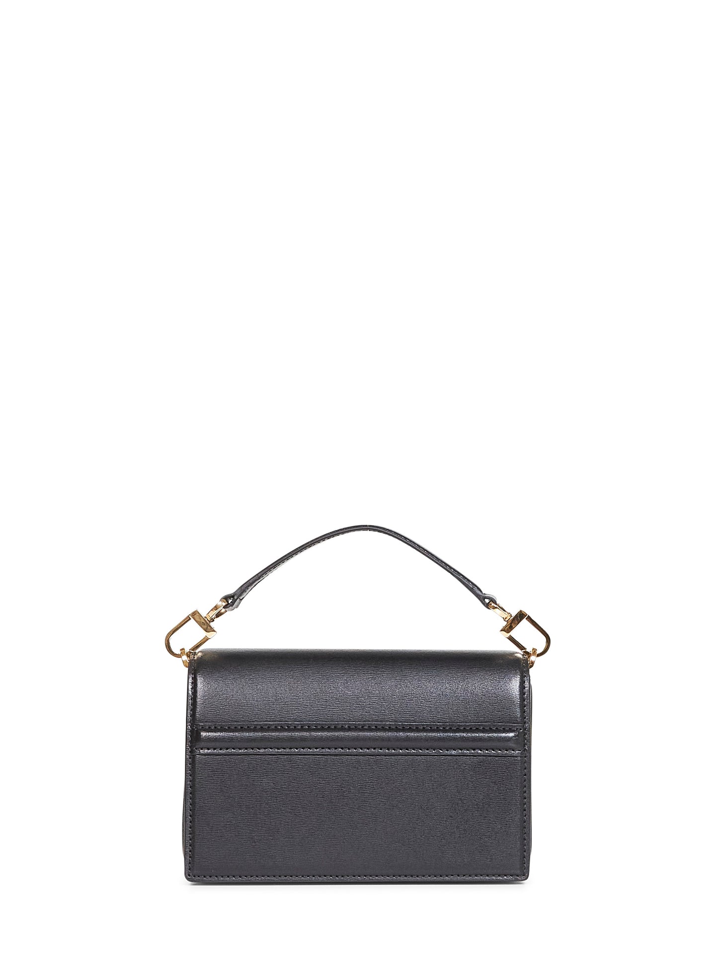 Black Mini T-flap handbag