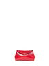 Red Mini T-lock clutch bag
