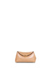 Camel Mini T-lock clutch bag