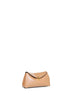 Camel Mini T-lock clutch bag