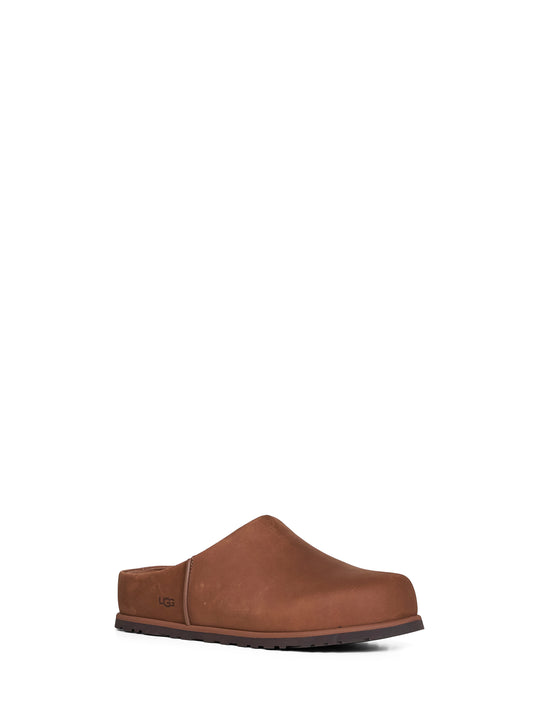 Dark chestnut Otzo clogs