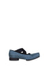 Ballerine in nabuck blu