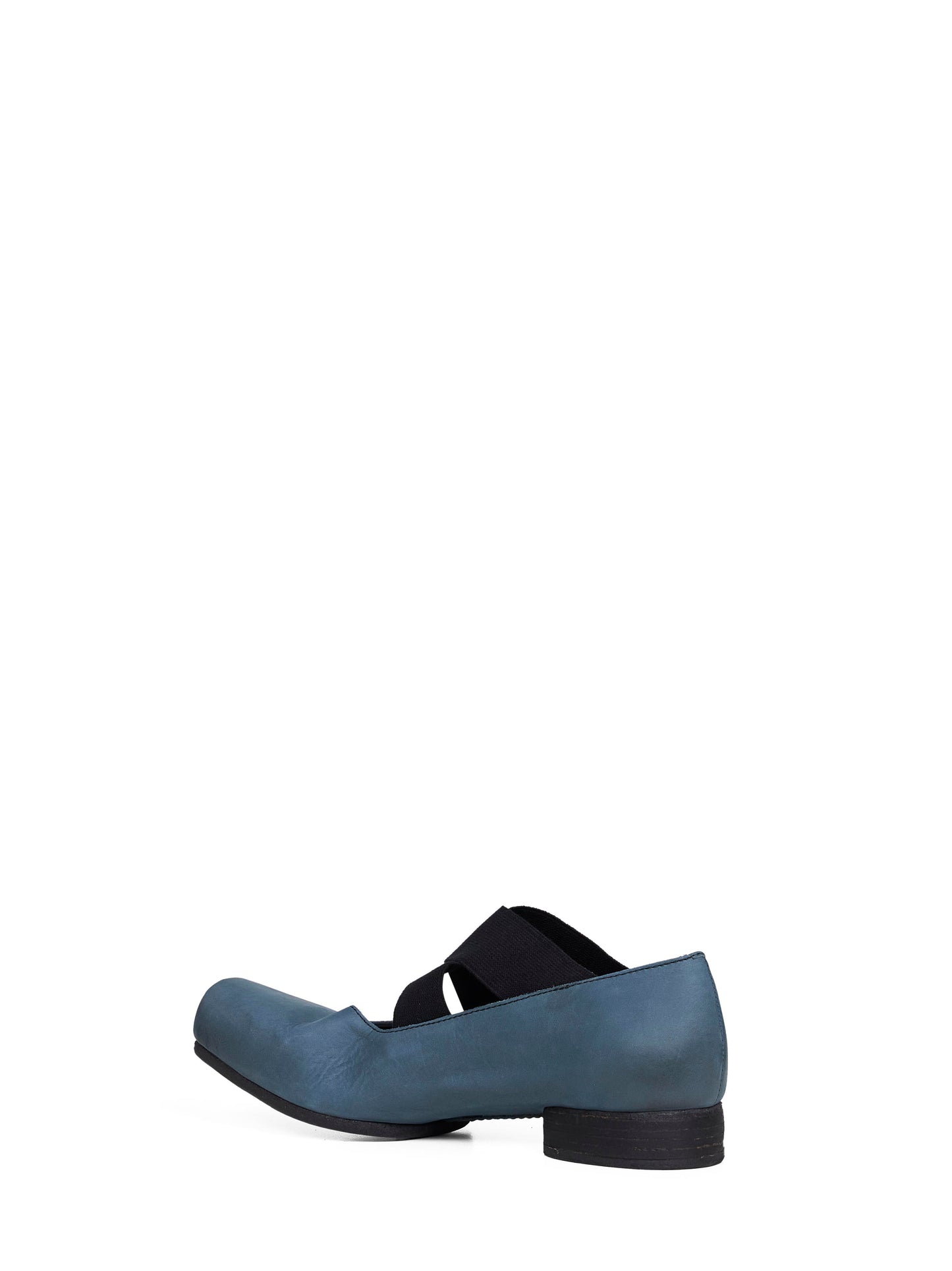 Ballerine in nabuck blu