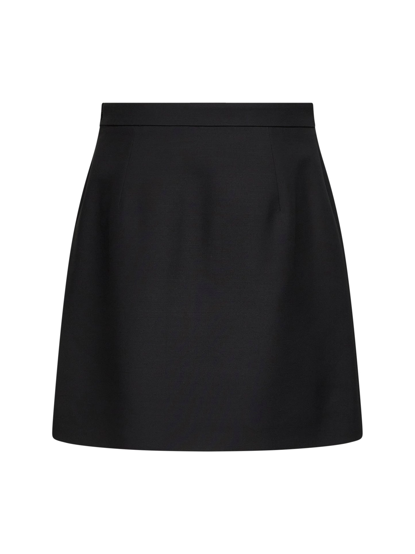 Black Crepe Couture short skirt