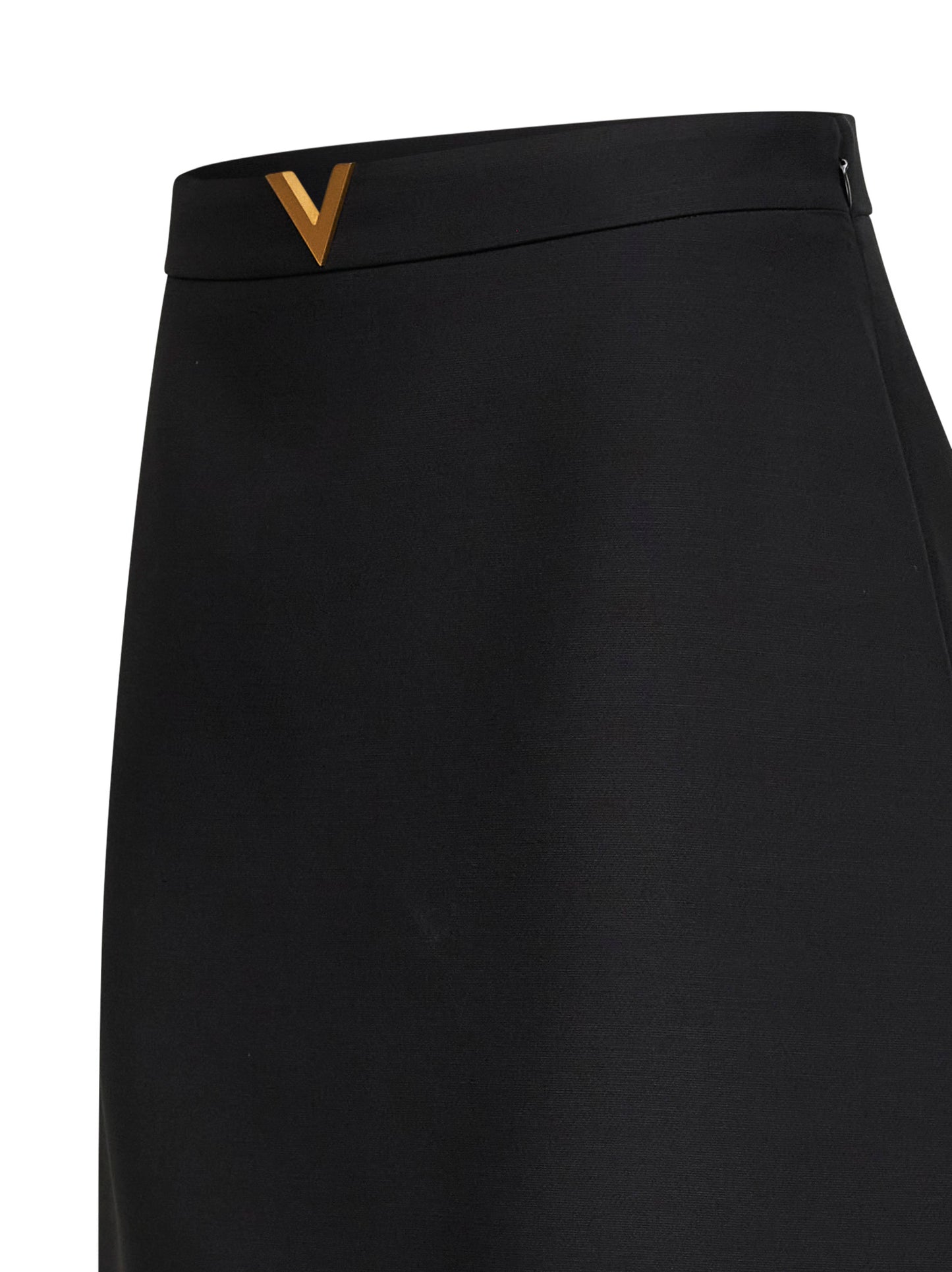 Black Crepe Couture short skirt