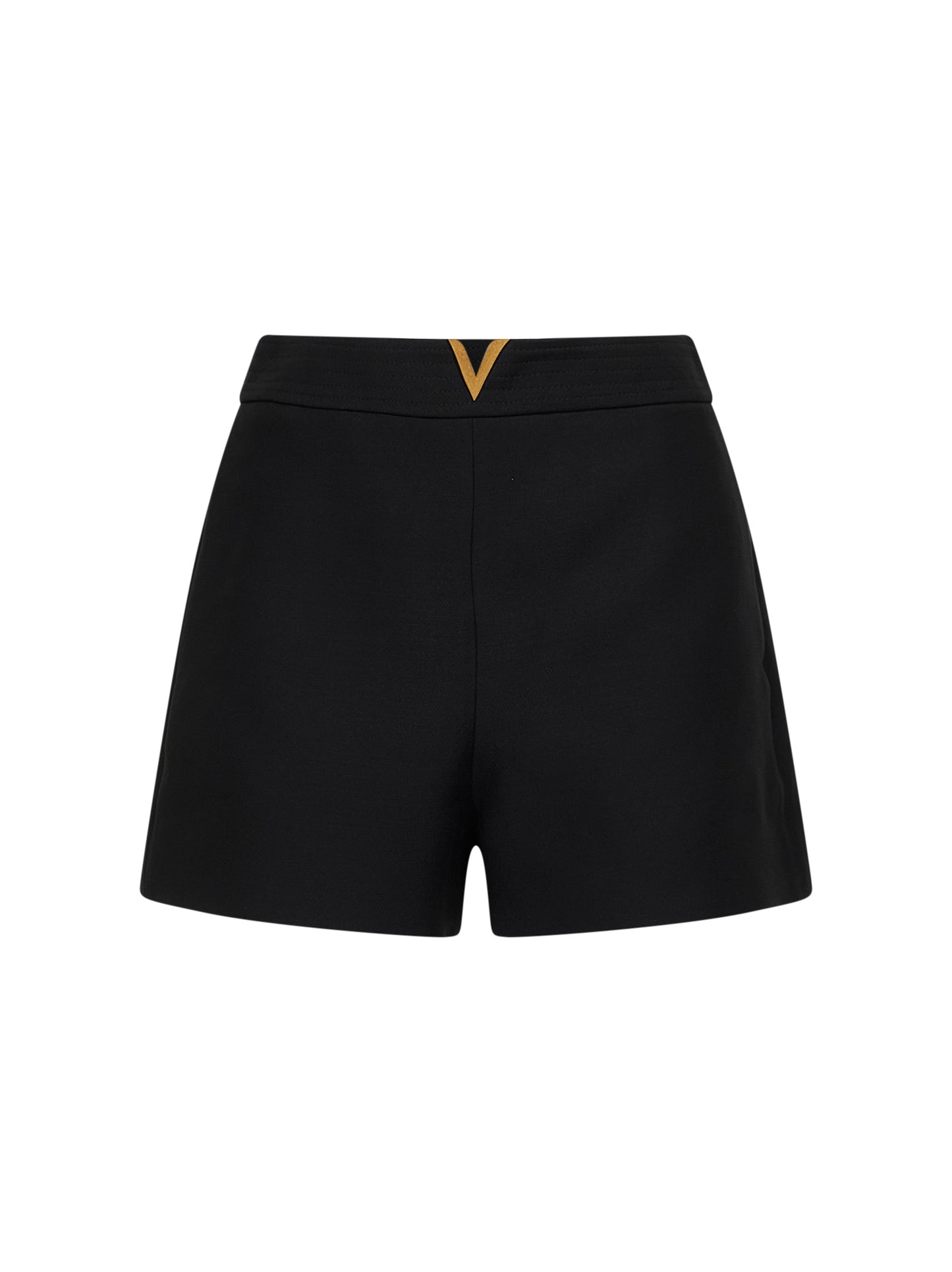 Shorts in Crepe Couture nero