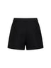 Shorts in Crepe Couture nero